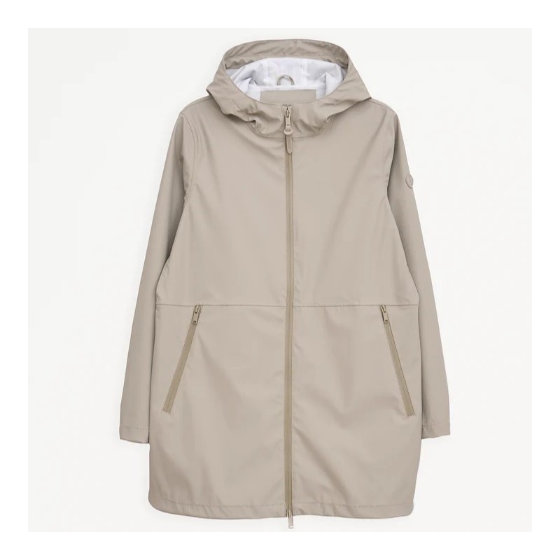VESTE IMPERMÉABLE TANTA BROUILLARD STONE GREY T36