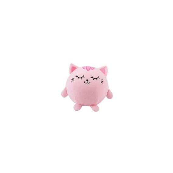 PELUCHE CHAT ROSE