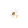 MARGUERITE BAGUE AJUSTABLE GRANDE FLEUR NACRE