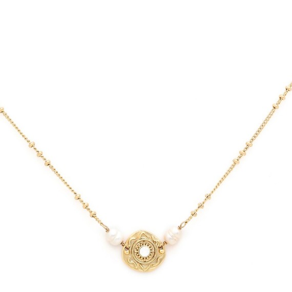 KIMBERLEY COLLIER COURT MÉDAILLON DORÉ À L'OR FIN