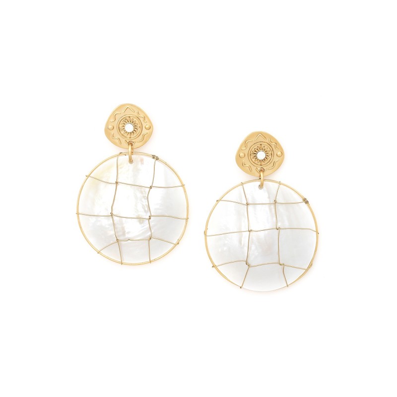 KIMBERLEY BOUCLES D'OREILLES POUSSOIR GITANES