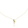 HANA COLLIER FIN MINI PENDENTIF FLEUR