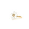 MARGUERITE BAGUE AJUSTABLE PETITE FLEUR NACRE BLANCHE