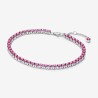 BRACELET RIVIÈRE ROSE SCINTILLANT