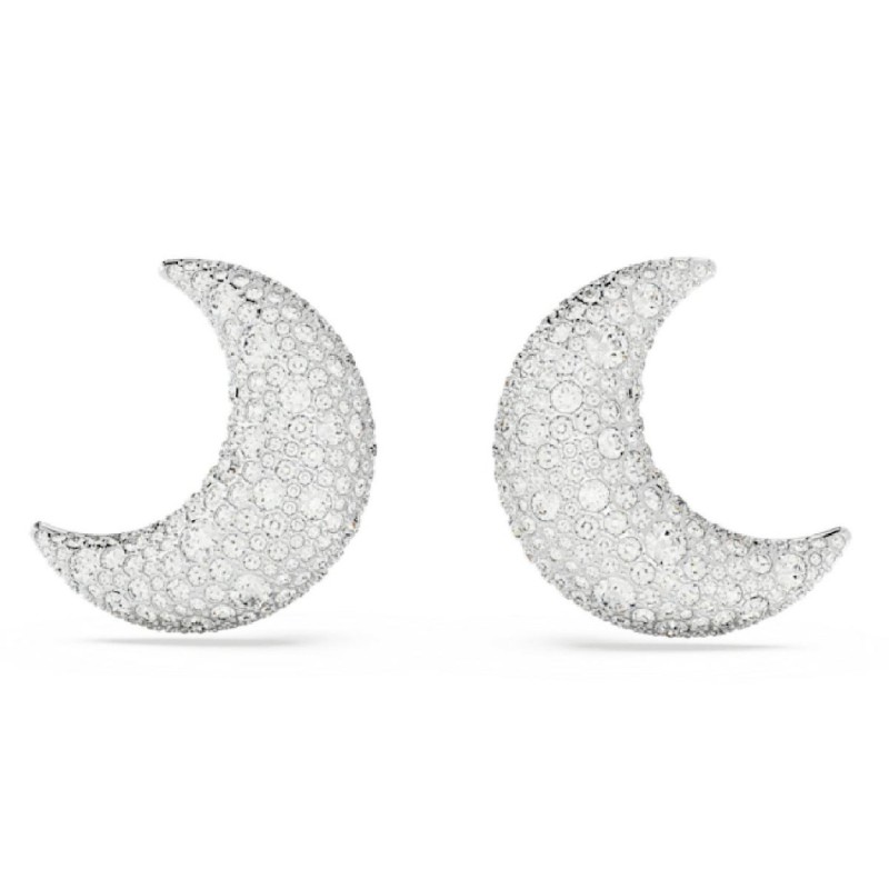 GRANDES BOUCLES D OREILLES À CLIPS LUNA SWAROVSKI