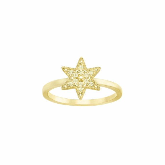 BAGUE FIELDRING STAR T52