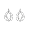 BOUCLES D OREILLES SULTANE FINITION ARGENTÉE