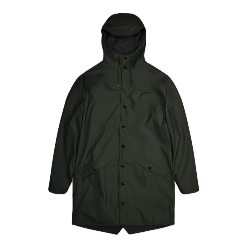 LONG JACKET IMPERMÉABLE RAINS - GREEN S