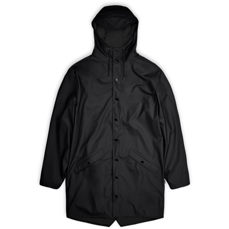 LONG JACKET IMPERMÉABLE RAINS - BLACK XS
