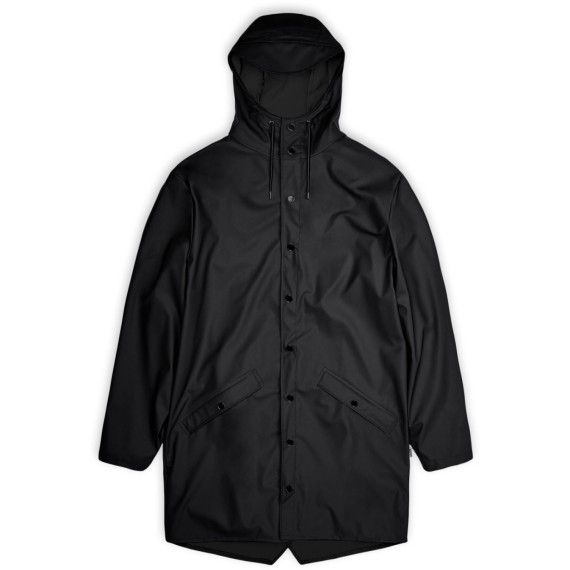 LONG JACKET IMPERMÉABLE RAINS - BLACK XS