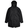 LONG JACKET IMPERMÉABLE RAINS - BLACK XS