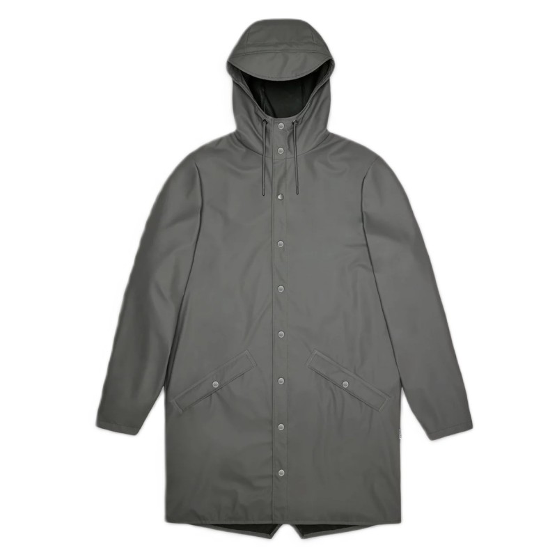 LONG JACKET IMPERMÉABLE RAINS - GREY XS