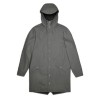 LONG JACKET IMPERMÉABLE RAINS - GREY XS