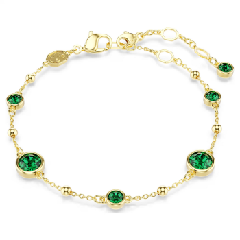 BRACELET IMBER - DORÉ/VERT
