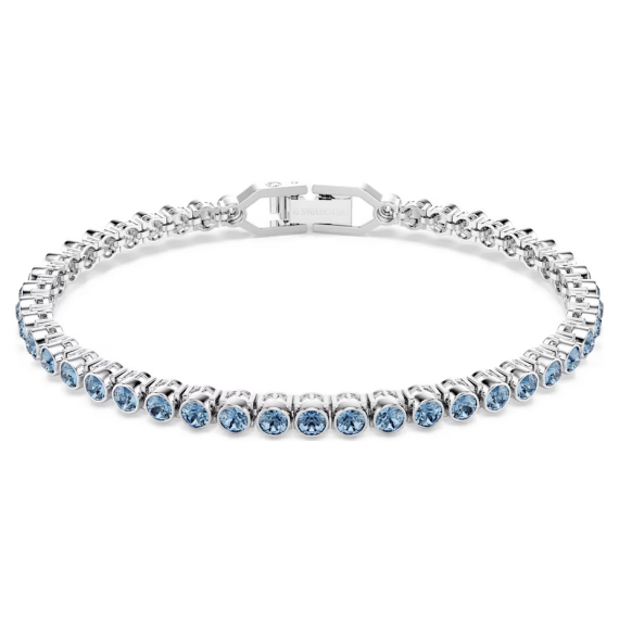 BRACELET TENNIS IMBER EMILY - ARGENTÉ/BLEU