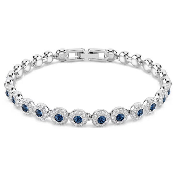 BRACELET TENNIS UNA ANGELIC - ARGENTÉ/BLEU