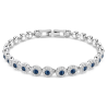 BRACELET TENNIS UNA ANGELIC - ARGENTÉ/BLEU