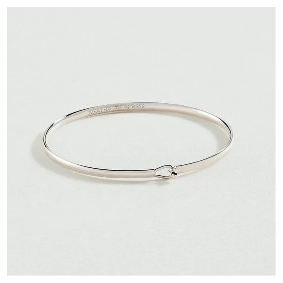 JONC BANGLE - ARGENTÉ