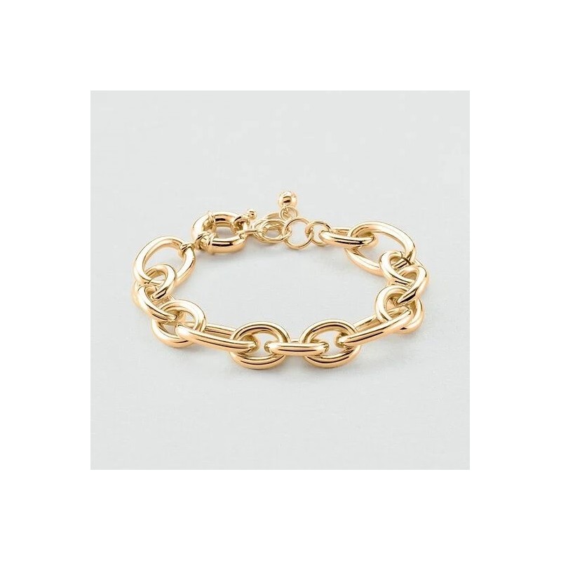 BRACELET SOUPLE LEA - DORÉ