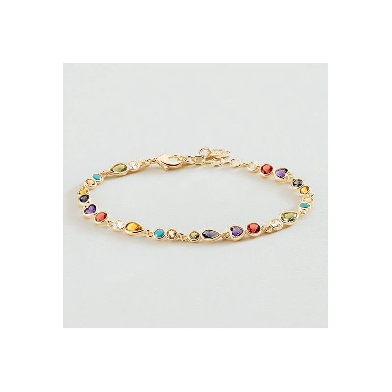 BRACELET CANDY - MULTICOLORE / DORÉ