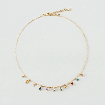 COLLIER CANDY - MULTICOLORE / DORÉ