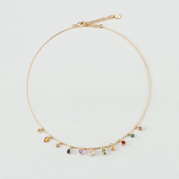 COLLIER CANDY - MULTICOLORE / DORÉ