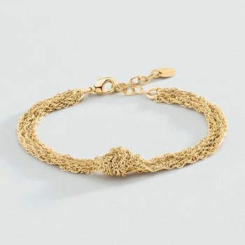 BRACELET SOUPLE SOLFERINO - DORÉ