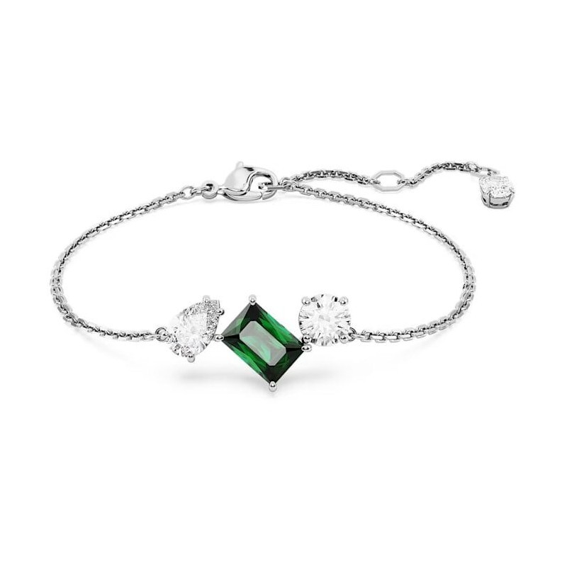 BRACELET MESMERA - ARGENTÉ/VERT