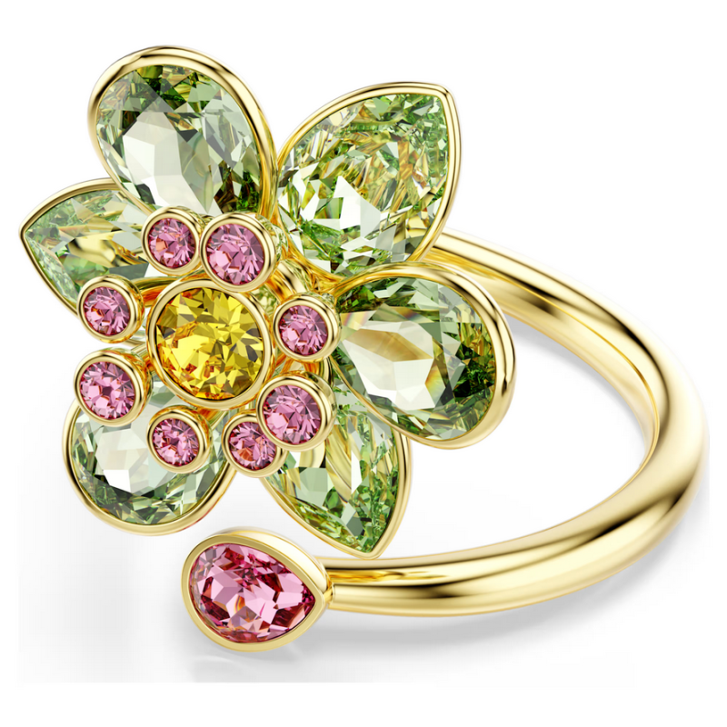 BAGUE OUVERTE IDYLLIA - DORÉ T52