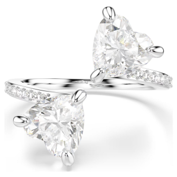 BAGUE OUVERTE MESMERA - ARGENTÉ T58