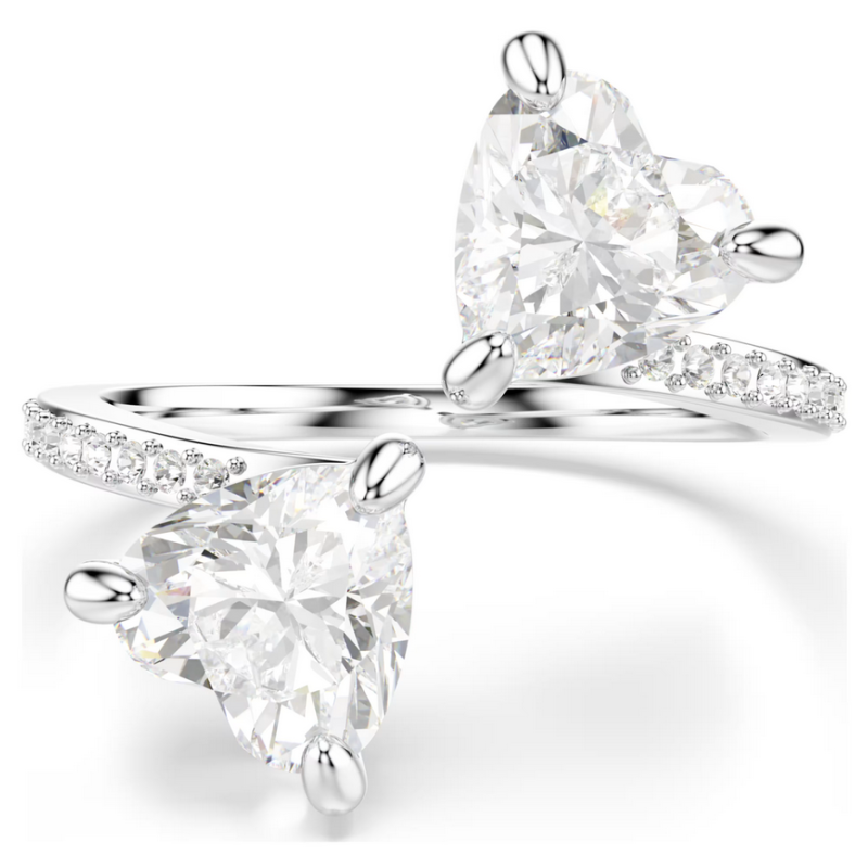 BAGUE OUVERTE MESMERA - ARGENTÉ T58