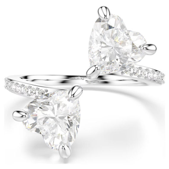 BAGUE OUVERTE MESMERA - ARGENTÉ T58