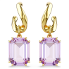 PENDANTS D OREILLES MILLENIA - DORÉ/VIOLET
