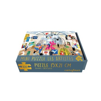 MINI PUZZLE ATELIER D ARTISTES - 100 PIÈCES