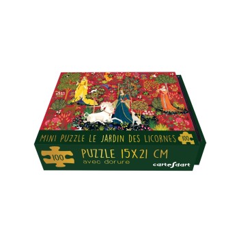 MINI PUZZLE JARDIN DES LICORNES - 100 PIÈCES