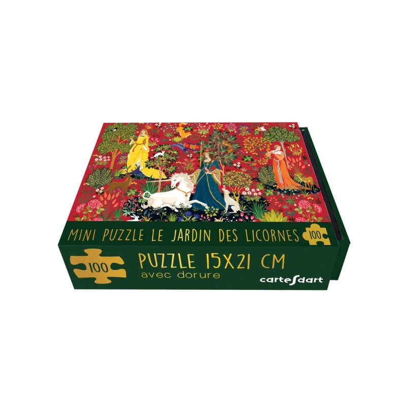 MINI PUZZLE JARDIN DES LICORNES - 100 PIÈCES