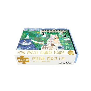 MINI PUZZLE JARDIN DE MONNET- 100 PIÈCES