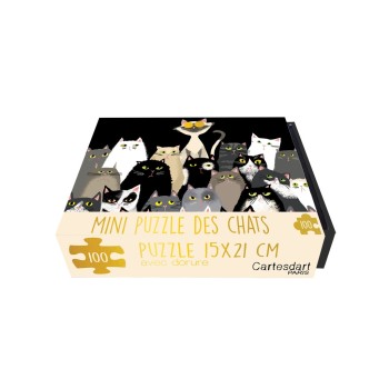 MINI PUZZLE PHOTOS MATOUS - 100 PIÈCES