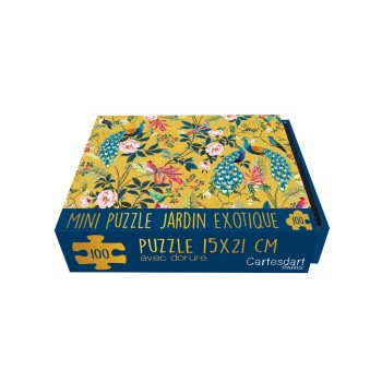 MINI PUZZLE PAON EXOTIQUE - 100 PIÈCES