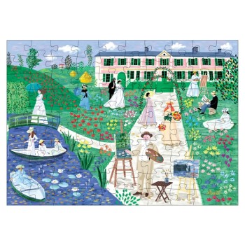 MINI PUZZLE JARDIN DE MONNET- 100 PIÈCES