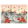 MINI PUZZLE PARIS EN FLEURS- 100 PIÈCES