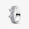 BAGUE COCKTAIL PAPILLON SCINTILLANT T54