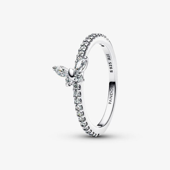 BAGUE PAPILLON SCINTILLANTE T54