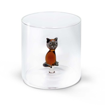 VERRE CHAT 25CL EN BOROSILICATE