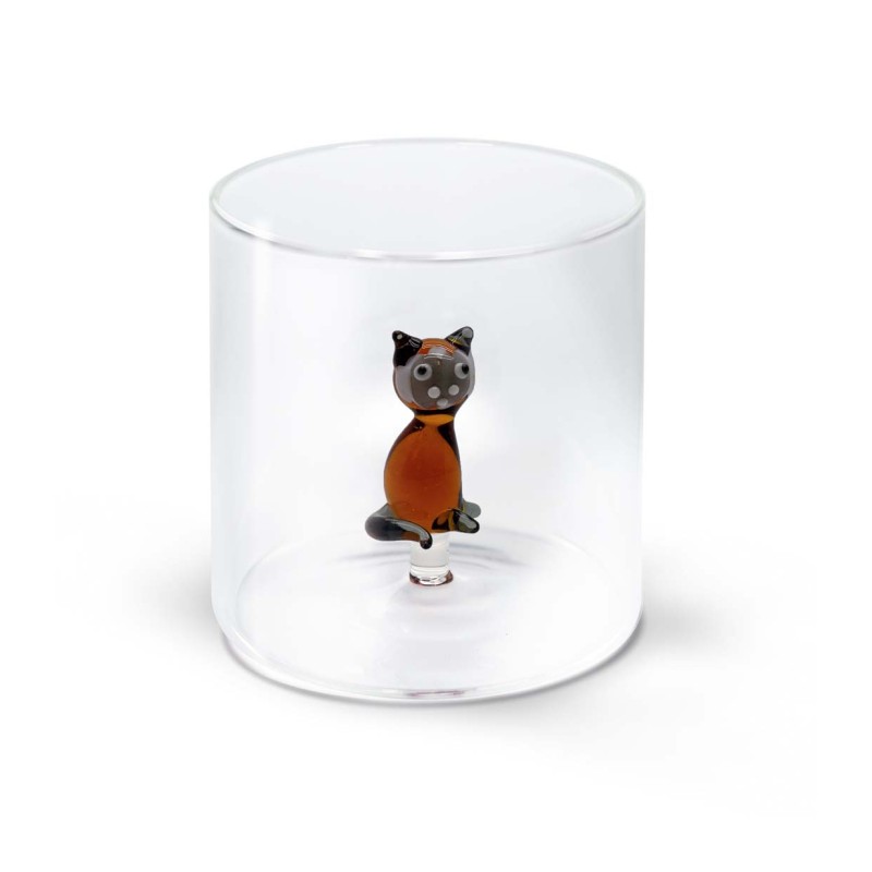 VERRE CHAT 25CL EN BOROSILICATE