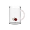 MUG COEURS 42CL EN BOROSILICATE