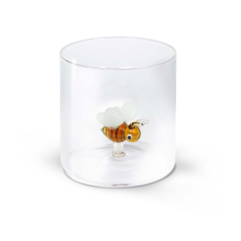 VERRE ABEILLE 25CL EN BOROSILICATE