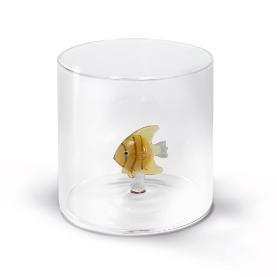 VERRE POISSON TROPICAL 25CL EN BOROSILICATE