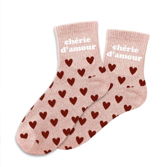 CHAUSSETTES À PAILLETTES CHÉRIE D AMOUR