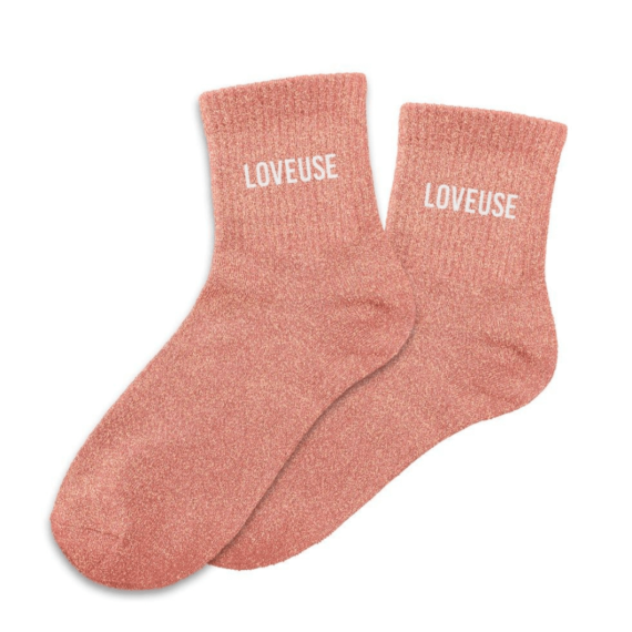CHAUSSETTES À PAILLETTES LOVEUSE